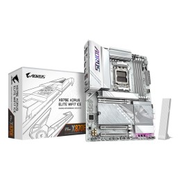 Placa gigabyte x870e aorus elite wifi7 ice am5 atx - 4x ddr5