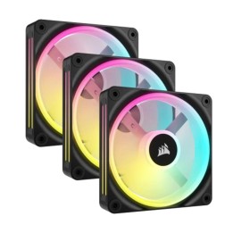 Ventilador caja corsair air co - 9051002 - ww gaming rgb 3x 120mm negro