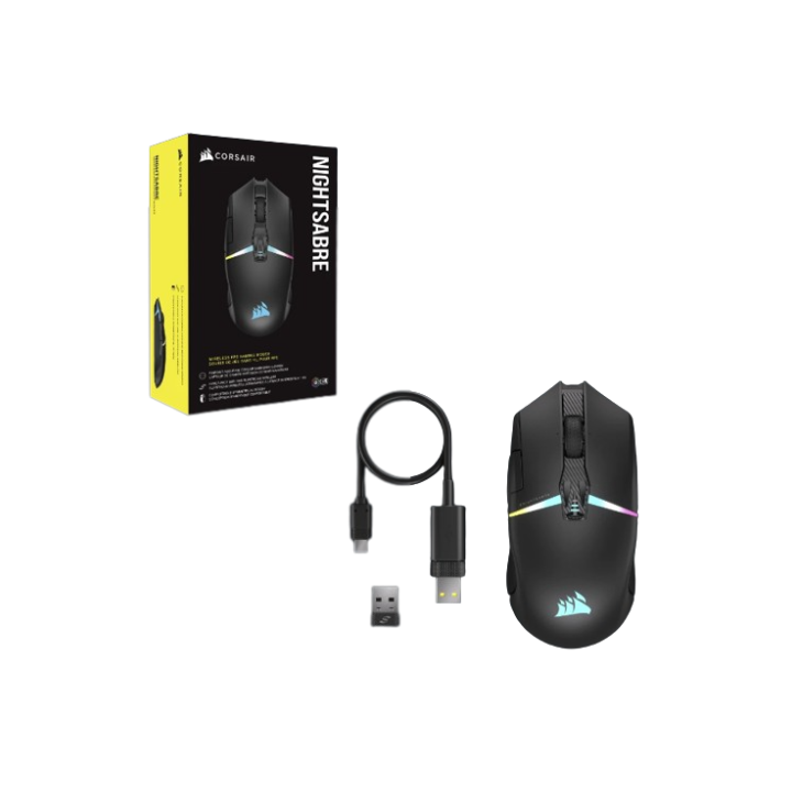 Raton inalambrico gaming corsair ch - 931b011 - eu negro