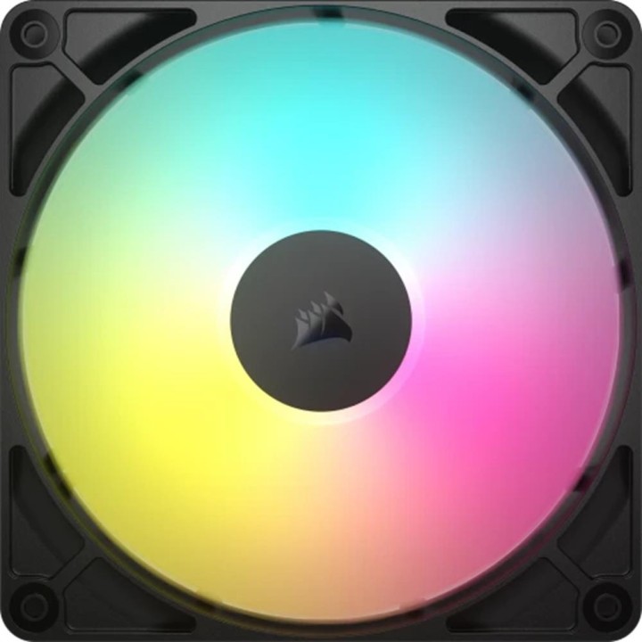 Ventilador caja corsair rs140 gaming argb 140mm negro
