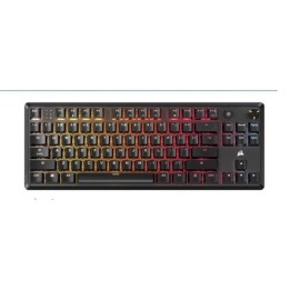 Teclado gaming corsair k70 core tkl rgb negro portugues