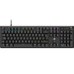 Teclado gaming corsair k70 core rgb negro portugues