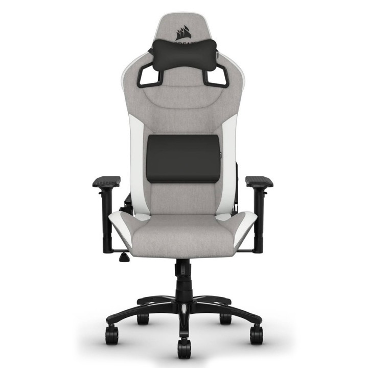 Silla gaming corsair t3 rush (2023) gris - blanca