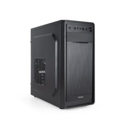 Caja ordenador tooq tqc - 5701 - sp prisma ultra atx negra + fuente 500w