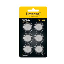 Pila boton intenso cr 2032 6er blister