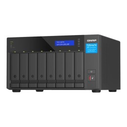 Servidor nas qnap qnap tvs - h874 8 bahias 32gb gigabit ethernet