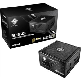 Fuente alimentacion asrock sl - 650g gaming 650w atx