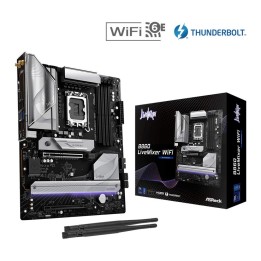 Placa asrock b860 livemixer wifi lga 1851 atx - 4x ddr5