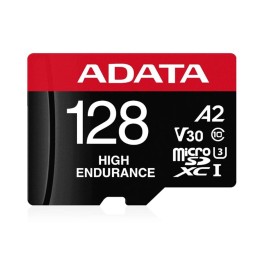 Tarjeta memoria micro sd adata high endurance 128gb cl10