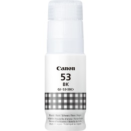 Botella tinta canon gi 53bk negra