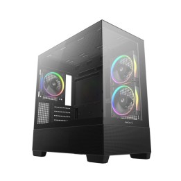 Caja ordenador gaming deepcool cg380u matx argb cristal templado negra