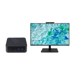 Barebone acer nuc veriton vn1502g - 13n0u n150 - max 64gb + monitor cb247yd 23.8 pulgadas