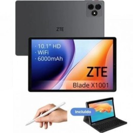 Tablet zte blade x1001w 10.1 pulgadas 4gb 128gb wifi gris + teclado y pen