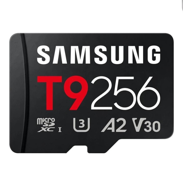 Tarjeta memoria micro sd samsung 256gb sdxc t9 clase10 u3 v30 a2