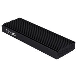 Carcasa disco duro tooq tqe - 2230b para ssd m.2 usb tipo c negra