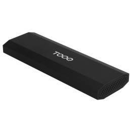 Carcasa disco duro tooq tqe - 2231b para ssd m.2 usb tipo c negra