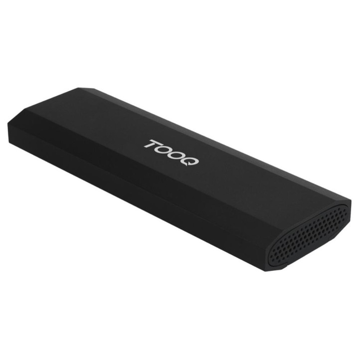 Carcasa disco duro tooq tqe - 2231b para ssd m.2 usb tipo c negra