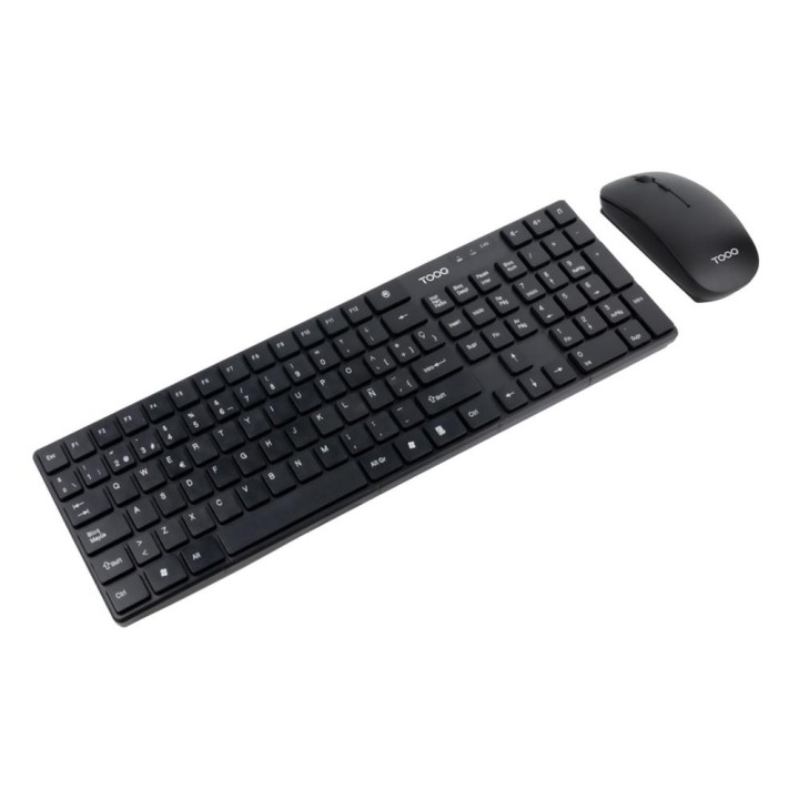Teclado + raton tooq tqkmw - 3102 - b rf inalambrico negro