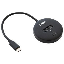 Docking station tooq usb tipo c para ssd m.2