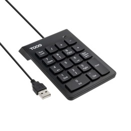 Teclado numerico tooq tqk - 2001 - b negro