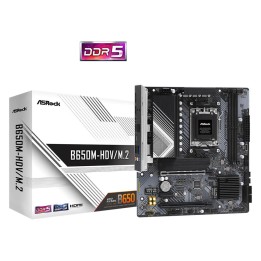 Placa base asrock b650m - hdv - m.2 am5 matx - 2x ddr5