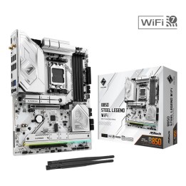 Placa base asrock b850 steel legend wifi am5 atx - 4x ddr5