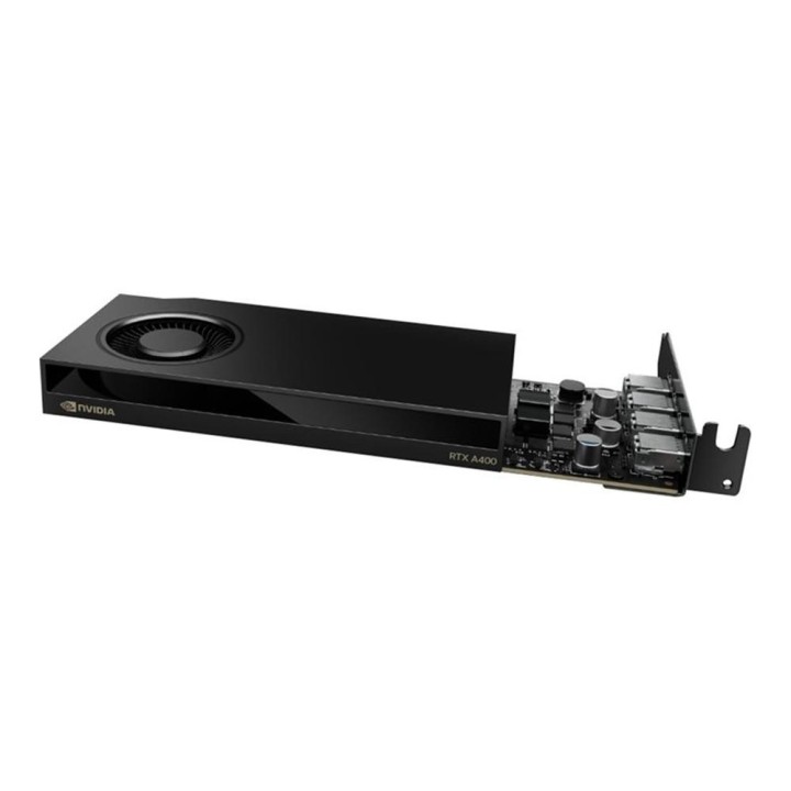 Tarjeta grafica nvidia rtx a400 4gb gddr6 - 4x mini dp pci express 4.0