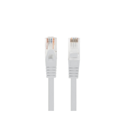 Cable red lanberg latiguillo cat.6 utp 0.5m gris fluke passed