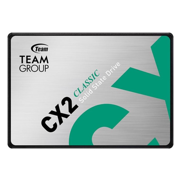 Disco duro 2.5 pulgadas ssd 256gb sata3 teamgroup cx2 l: 520mb - s e: 430mb - s t253x6256g0c101
