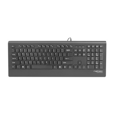 Teclado natec barracuda slim layout espanol