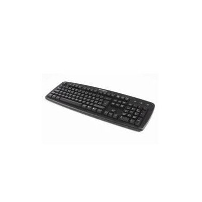 Teclado kensington 1500109es negro con cable