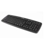 Teclado kensington 1500109es negro con cable