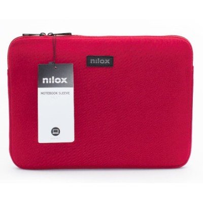 Funda nilox portatil 141pulgadas rojo