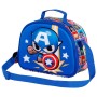 Bolsa portameriendas 3D Punch Capitan America Vengadores Avengers Marvel