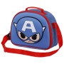 Bolsa portameriendas 3D Bobblehead Capitan America Vengadores Avengers Marvel