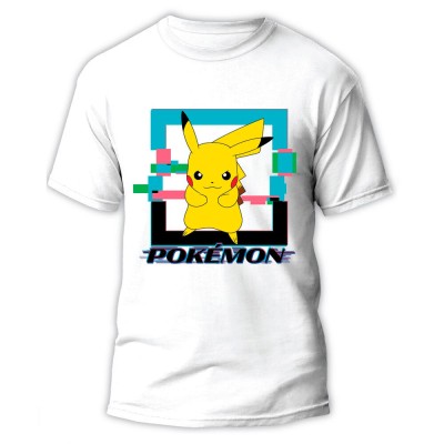 Camiseta Pikachu Pokemon infantil