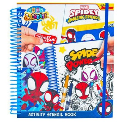 Libro plantillas actividades Spiderman Marvel