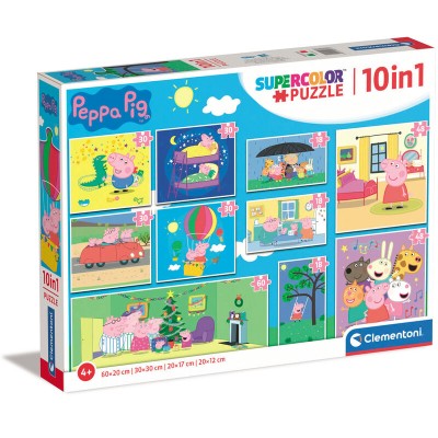 Puzzle Peppa Pig 18+30+48+60pzs