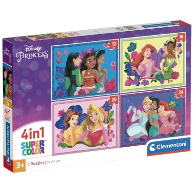 Puzzle Princesas Disney 12-16-20-24pzs