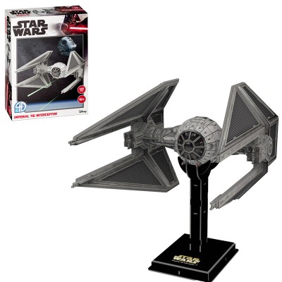 Puzzle 3D Interceptor Tie Star Wars 129pzs