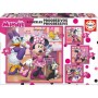 Puzzle Progresivo Minnie and the Happy Helpers Disney 12-16-20-25pzs