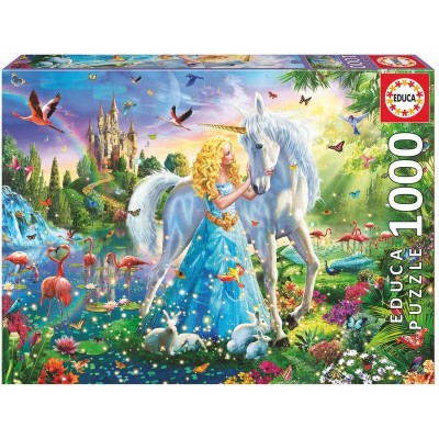 Puzzle La Princesa y el Unicornio 1000pzs