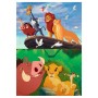 Puzzle El Rey Leon Disney 2x48pzs