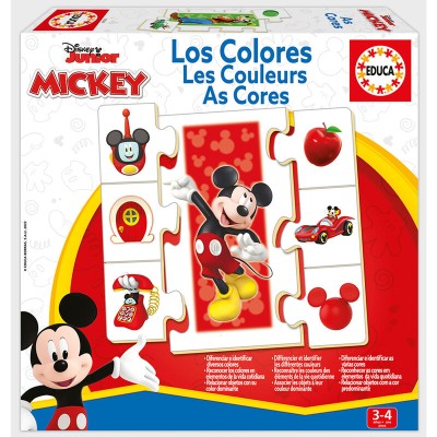 Juego Aprendo los colores Mickey Disney