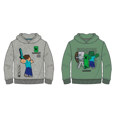 Sudadera capucha Minecraft surtido