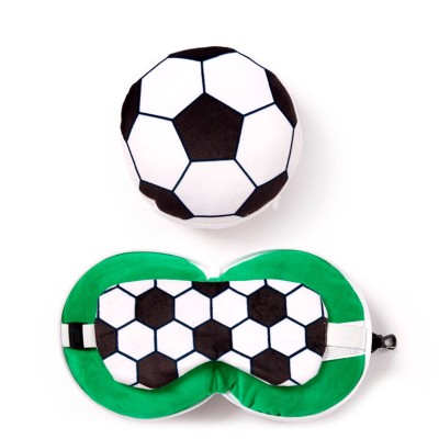 Almohada viaje antifaz Futbol Relaxeazzz