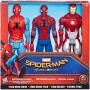 Blister 3 figuras Titan Hero Series Spiderman Marvel 30cm