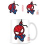 Taza Kawaii Spiderman Marvel