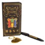 Blister cuaderno + llavero Hogwarts Harry Potter