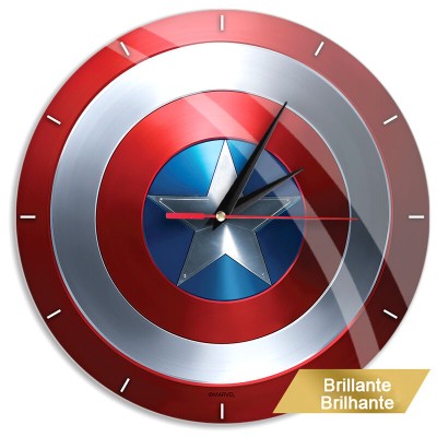 Reloj pared Capitan America Marvel